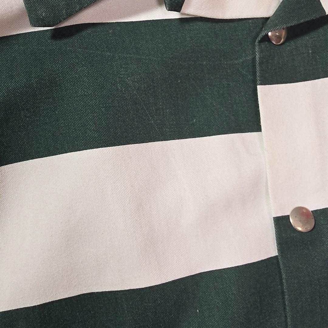 BOB BARKER 囚人服　プリズナーつなぎ　ボーダー　3XL メキシコ製