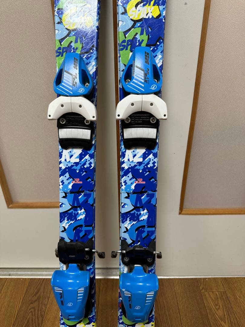 KAZAMA スキー板106cm,ブーツ23.5cm,ストック90cm