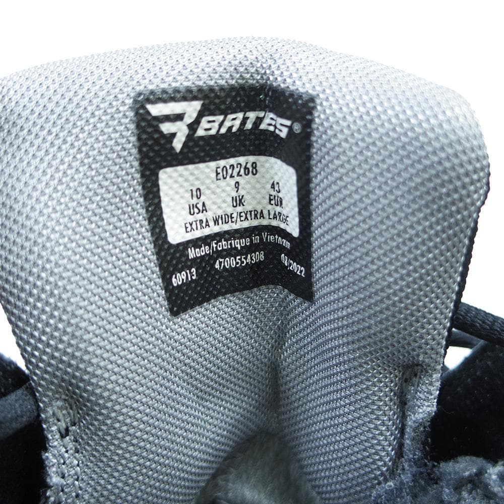 28㎝相当　Bates GX-8 ゴアテックス サイドジッパーブーツ/P4256
