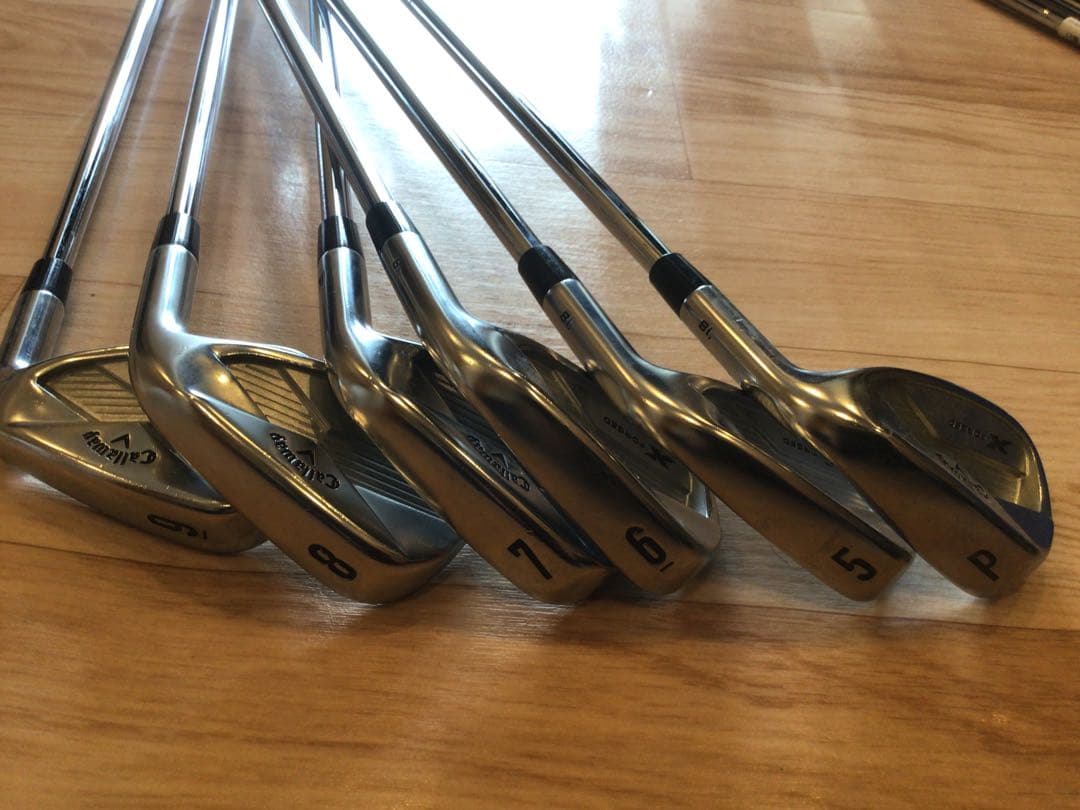 キャロウェイ　Xフォージド　2018年モデル　アイアン６本セット