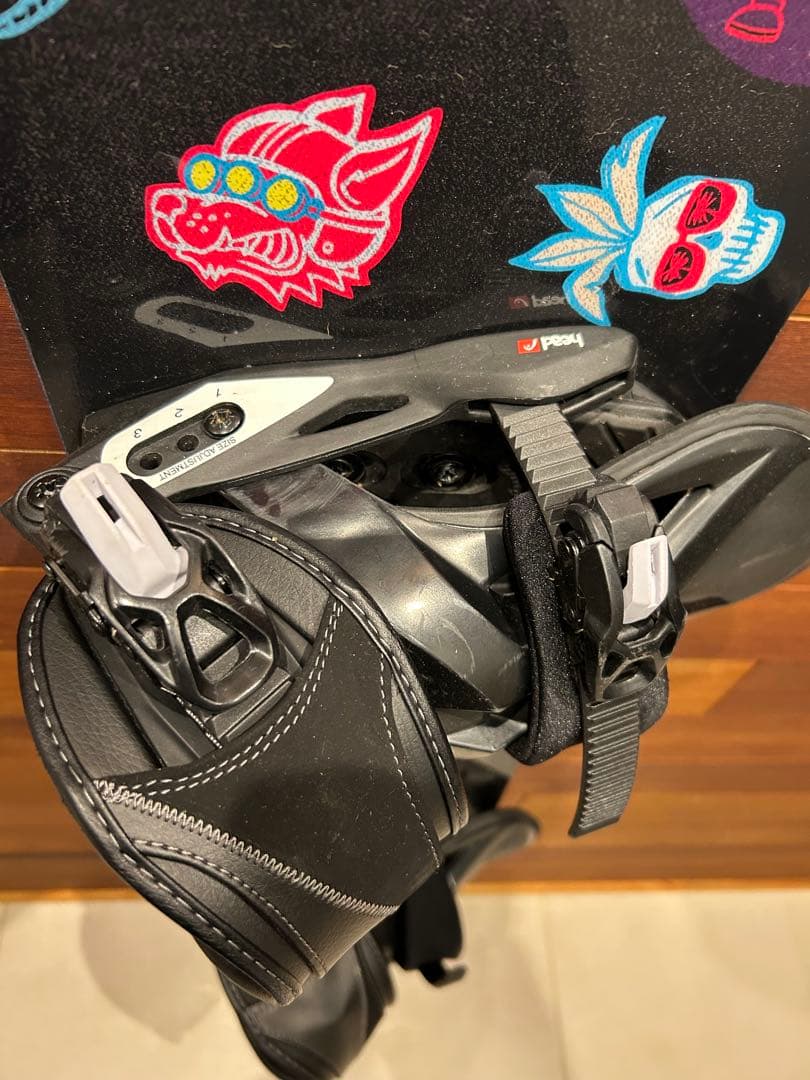 キッズスノーボードセット120cm サロモングレイル　24-25