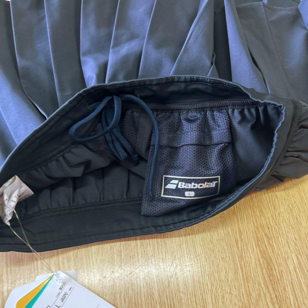 バボラ レディーステニスウエア　ゲームシャツスコートセットアップ　L