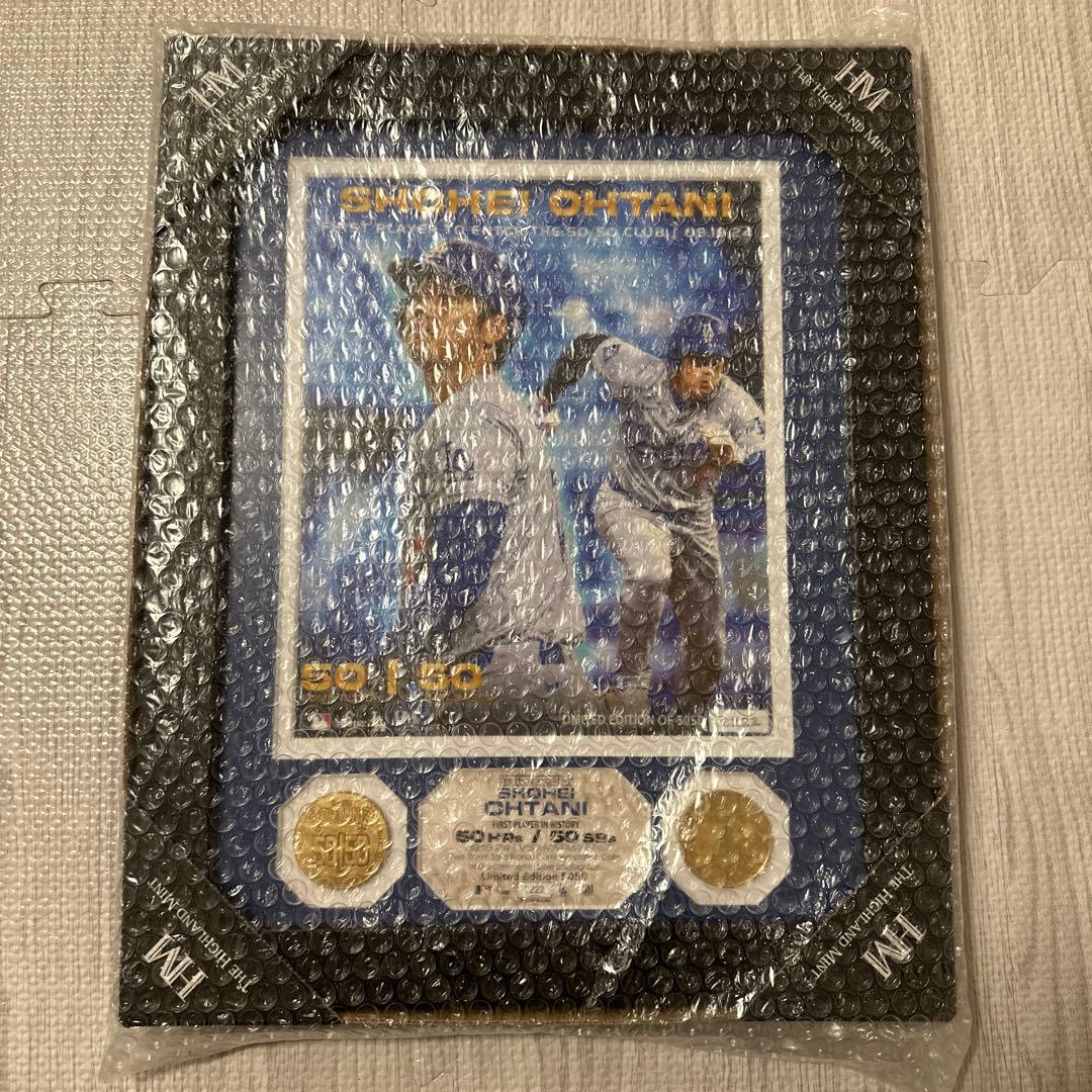 大谷 翔平 50-50 ダブルフォトミント ドジャース　ゾロ目　未開封