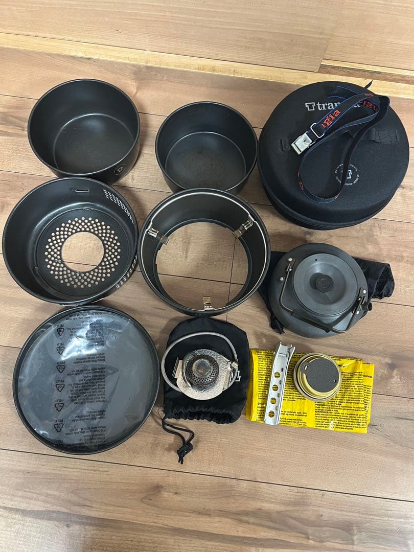 トランギア ストームクッカーL ブラックバージョン