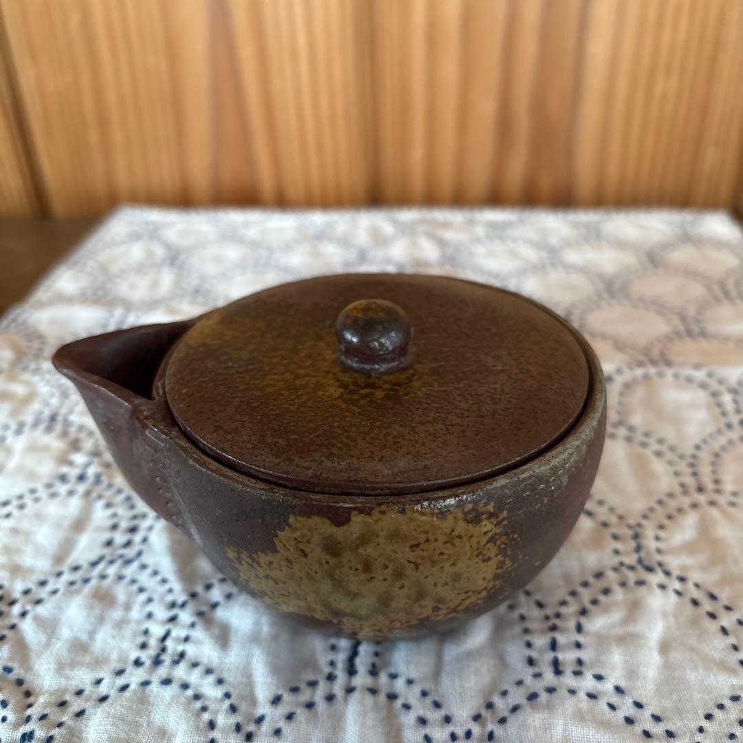 備前焼　茶器　急須　宝瓶(ほうひん)