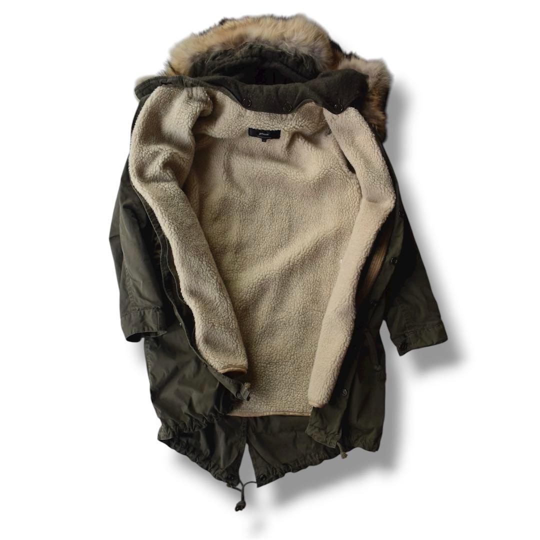 green REPRODUCTIONモッズコート現HYKE M-51型フィッシュ