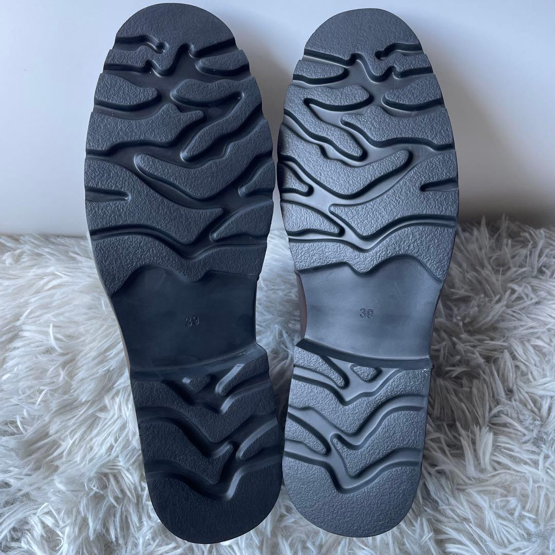 【未使用級】アルテサノス ビットローファー ブラウン系 39