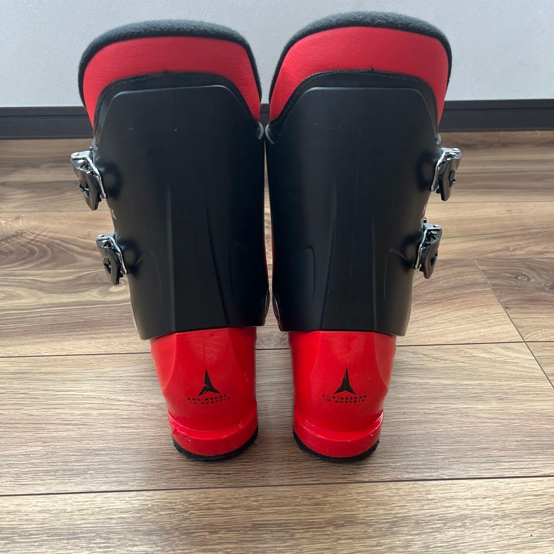 赤 スキー用ブーツ 24.0-24.5
