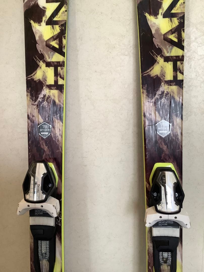 SPYDER78 163cm スキーTYROLIAビンディングHANSON 良品