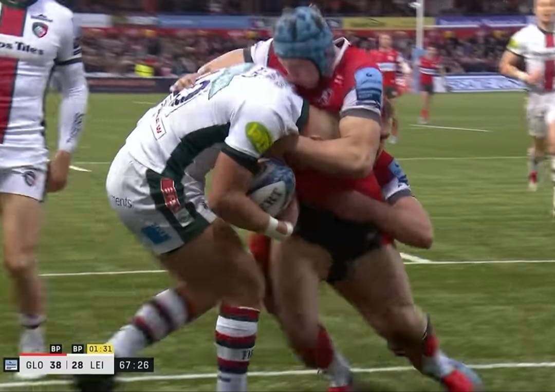 プレミアシップ ラグビー ポラード実使用 両面直筆サイン入りジャージ