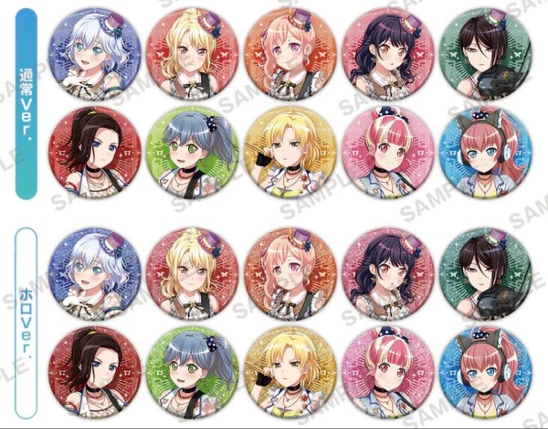 バンドリ9th☆LIVE「Mythology」 缶バッジ　全20種　コンプリート