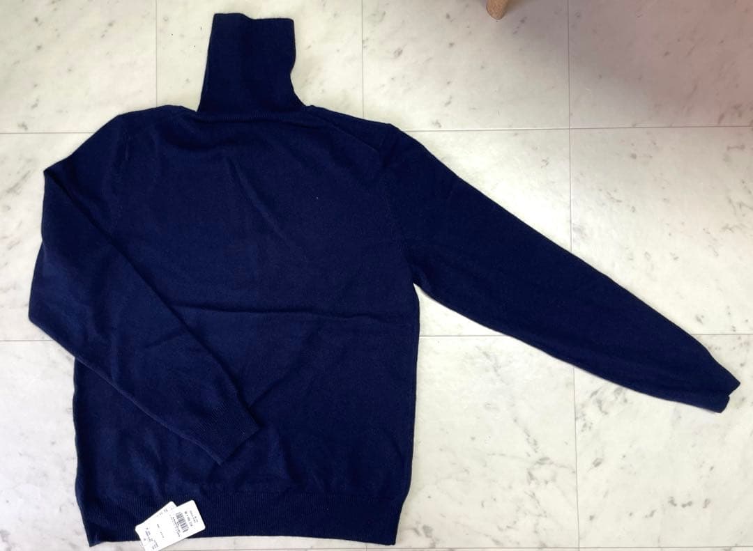 【タグ付き新品】Traduire★カシミア100% タートルネックセーター M