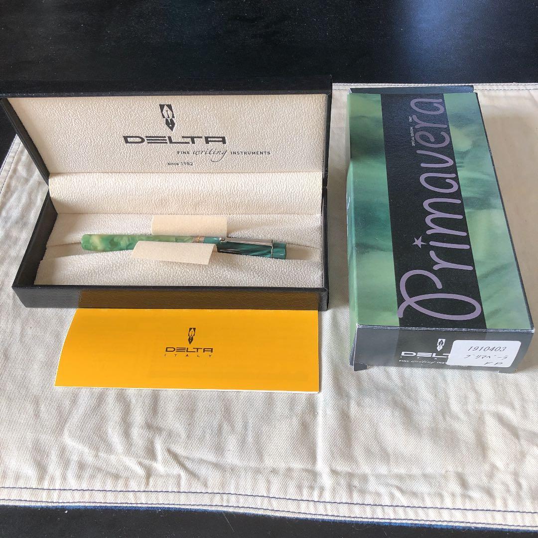 デルタ　レ・スタジオ―ニ・コレクション　プリマベーラ　万年筆・ボールペンのセット