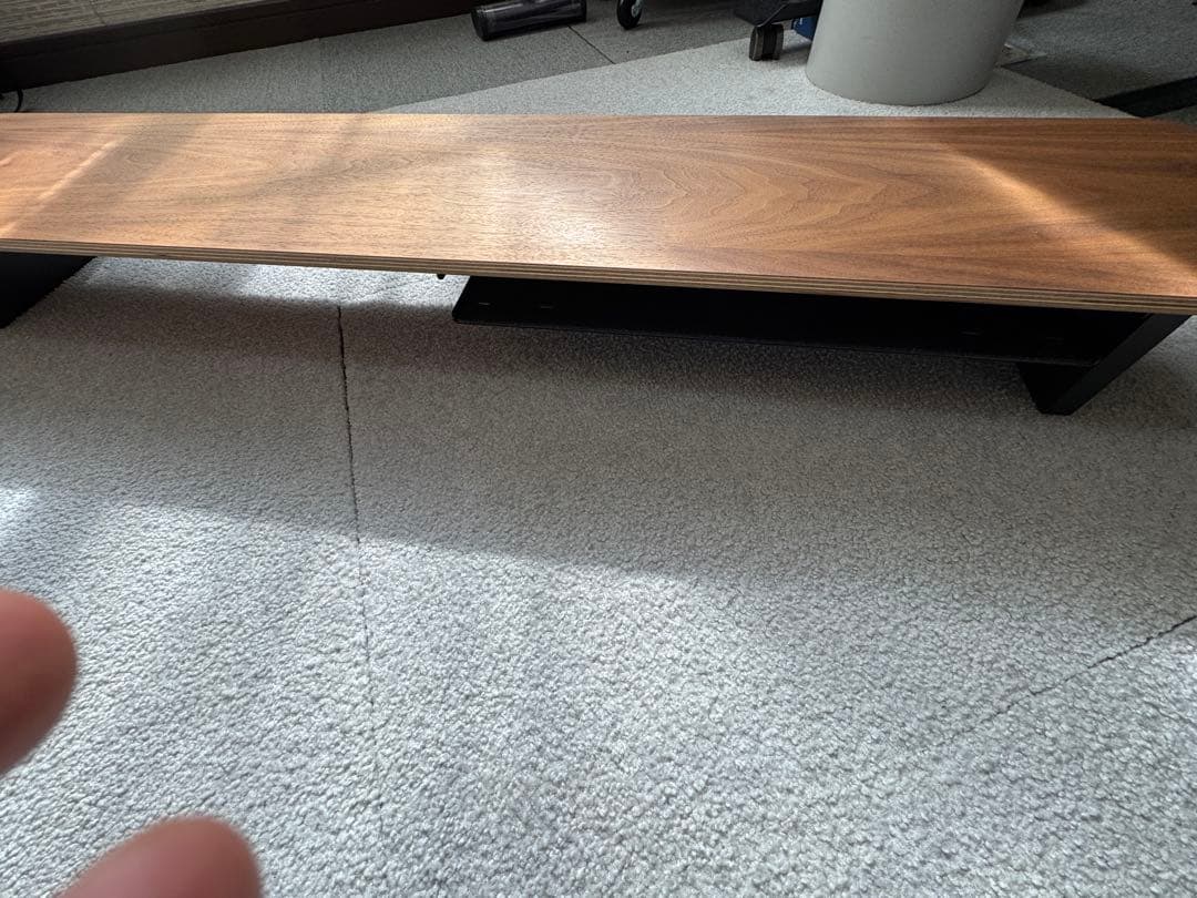 Balolo デスクシェルフ　＋　純正ラージトレイ　＋　amesoba トレイ