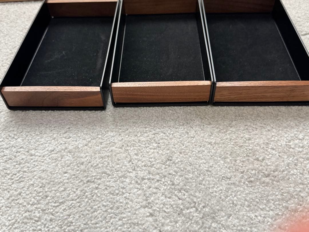 Balolo デスクシェルフ　＋　純正ラージトレイ　＋　amesoba トレイ