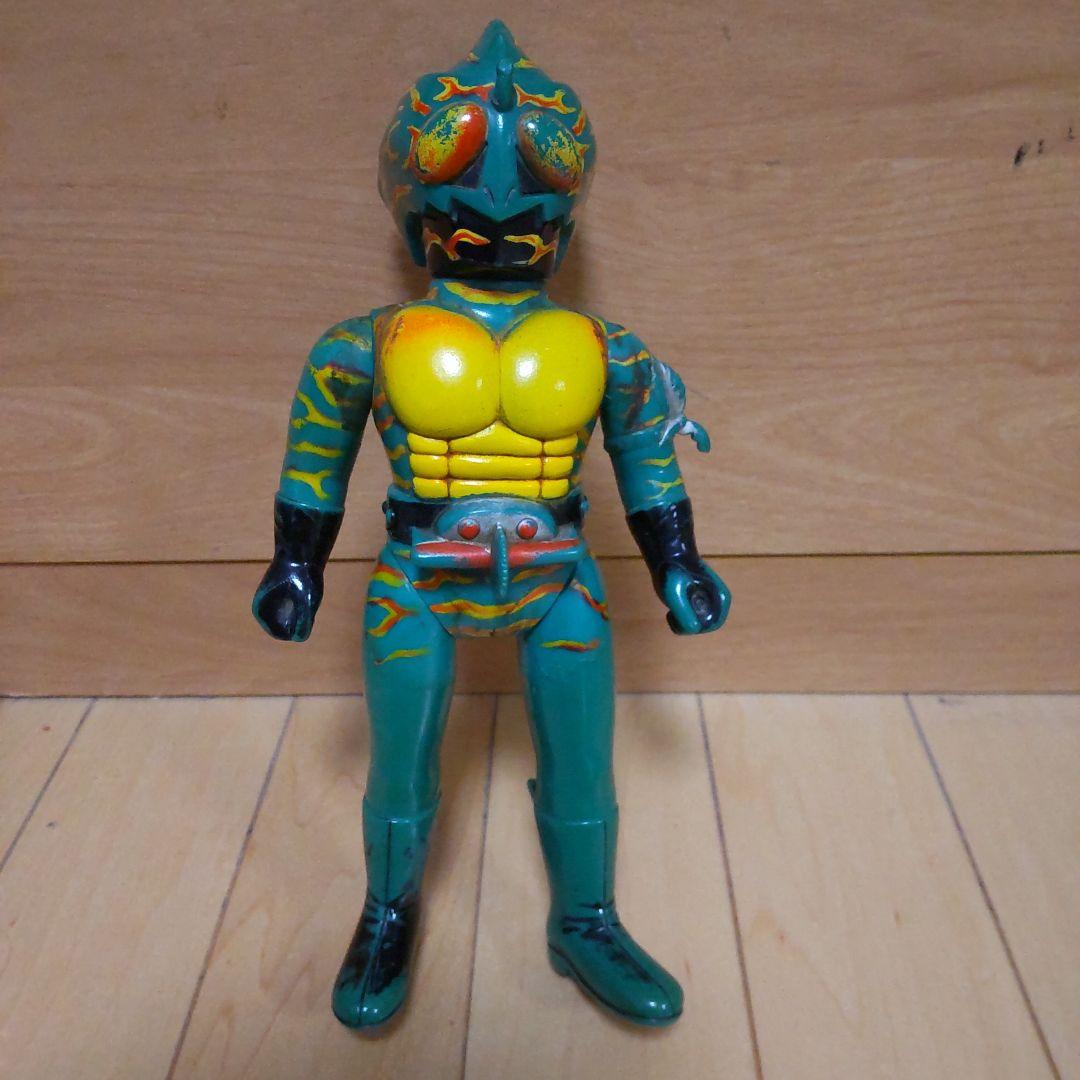 当時物☆アマゾン 仮面ライダー ソフビ フィギュア 旧バンダイ 石ノ森章太郎