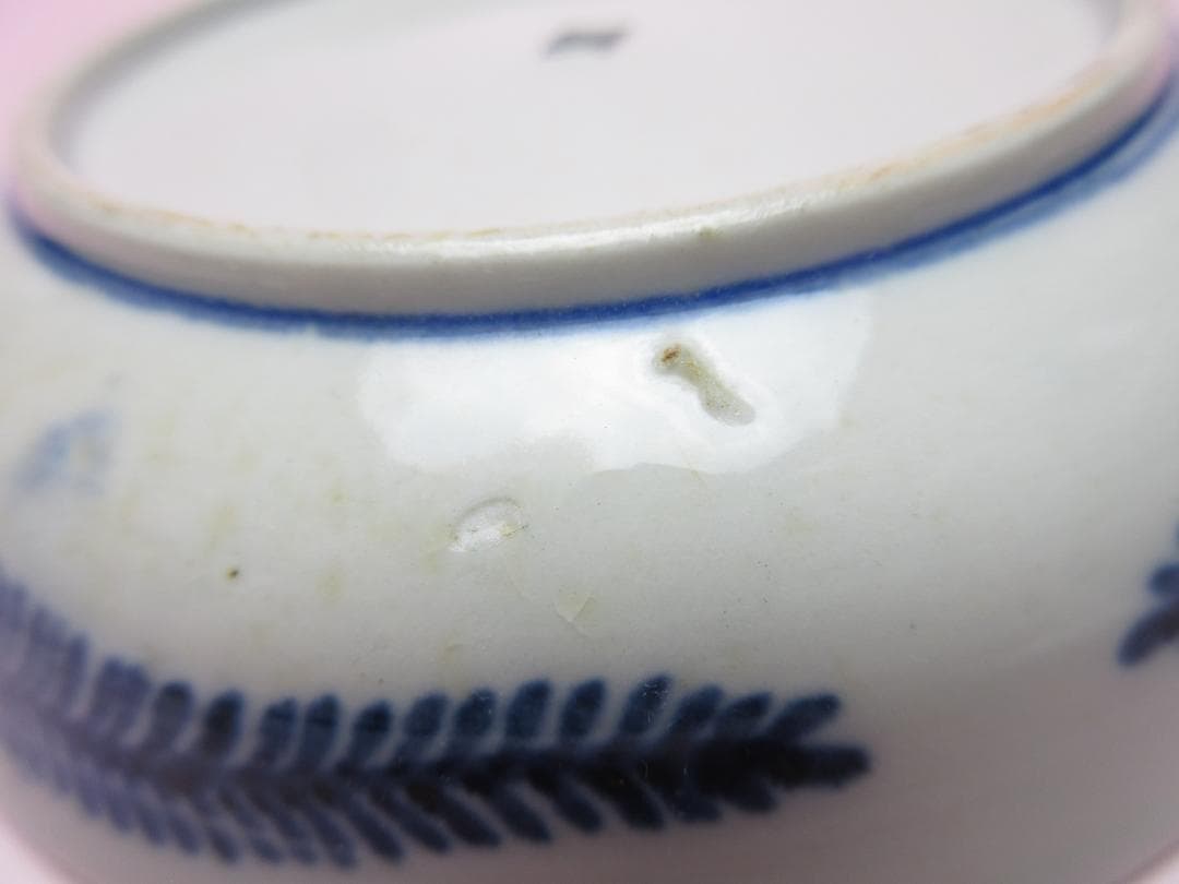 時代 角福 金彩 風景紋 小皿 18客 TN 101 70816