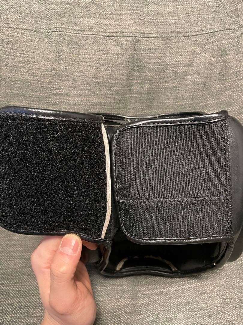 WINDY ボクシングヘッドギア Lサイズ　ブラック　黒　ウィンディ