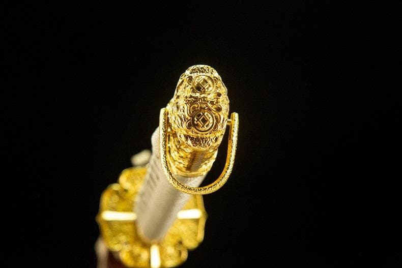 耀金太刀 日本刀 模造刀 居合刀 武士道 武蔵 鑑賞用 手鍛造打