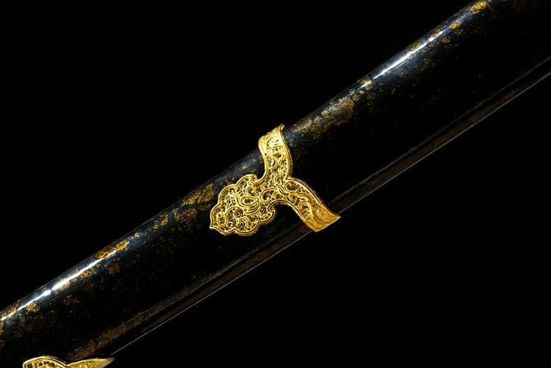 耀金太刀 日本刀 模造刀 居合刀 武士道 武蔵 鑑賞用 手鍛造打