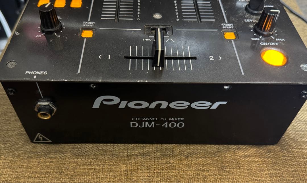 Pioneer DJM-400 ミキサー 2channel DJ mixer