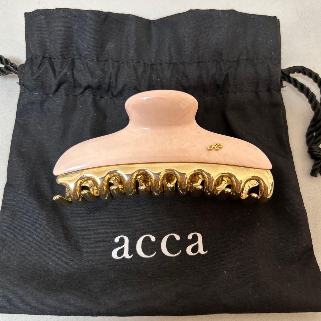 acca クロークリップ ピンク ゴールド