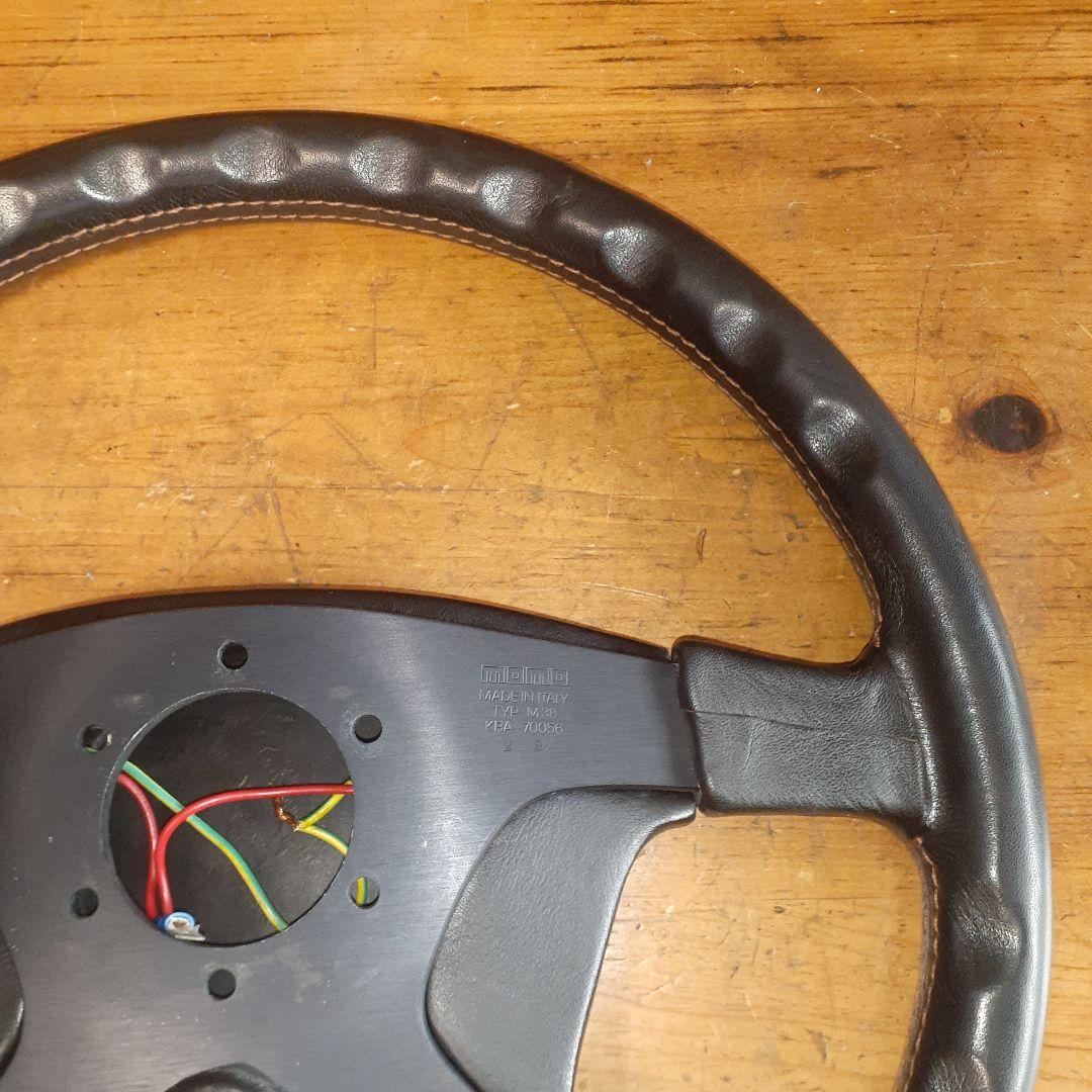 【保管品】いすゞ irmscher イルムシャー MOMO M38 ステアリング