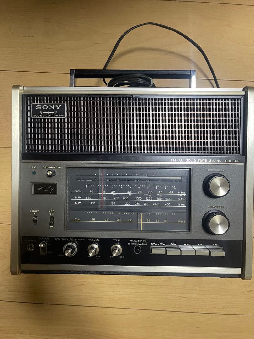 【値下げしました】SONY CFS-300 AM/FM/短波ラジオ