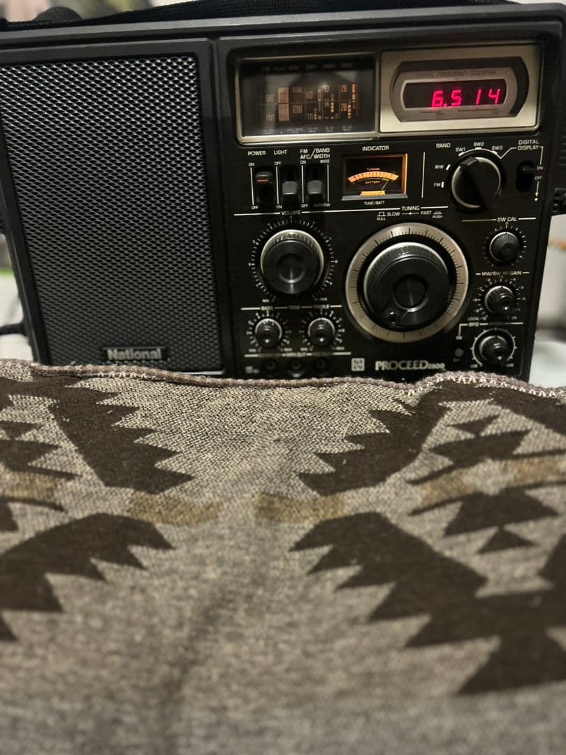ナショナル BCL ラジオ 短波 PROCEED 2800