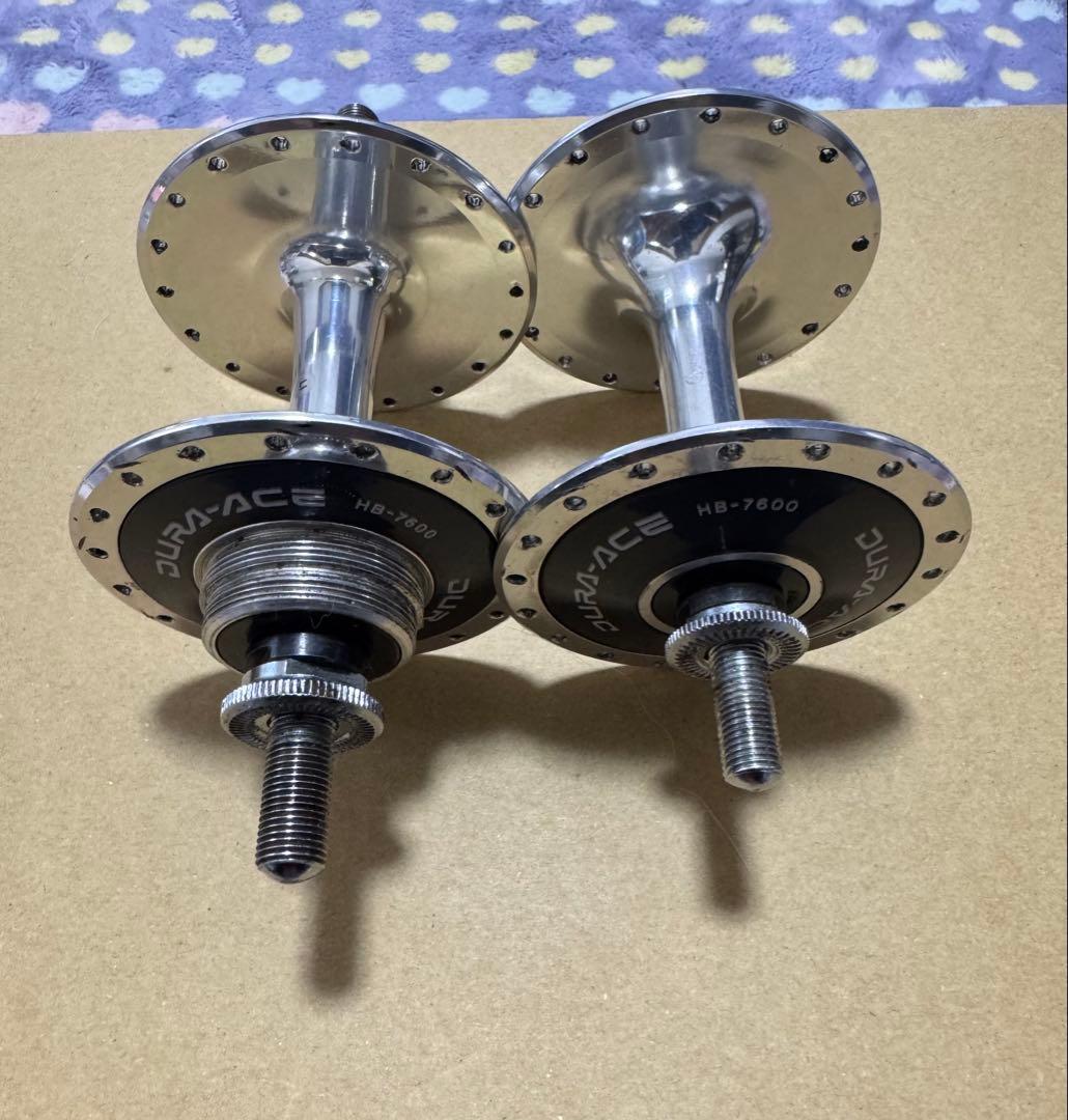 DURA-ACE HB-7600 ハブ　競輪用　前後輪