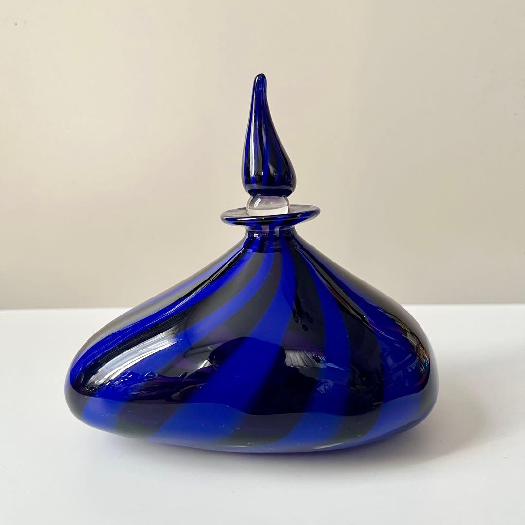 松浦あかね　飾りボトル　ガラス　置物