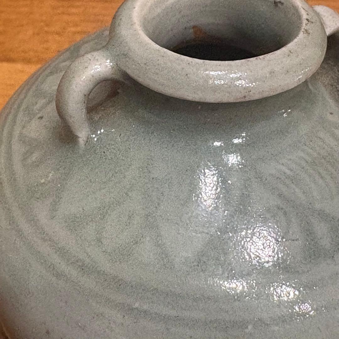 中国で購入　焼き物　青磁