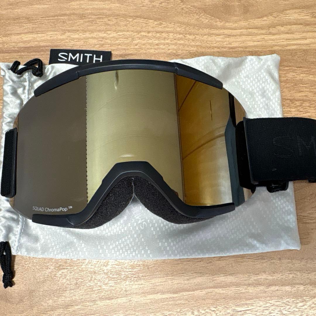 SQUAD ChromaPop ゴーグル ミラーゴールド