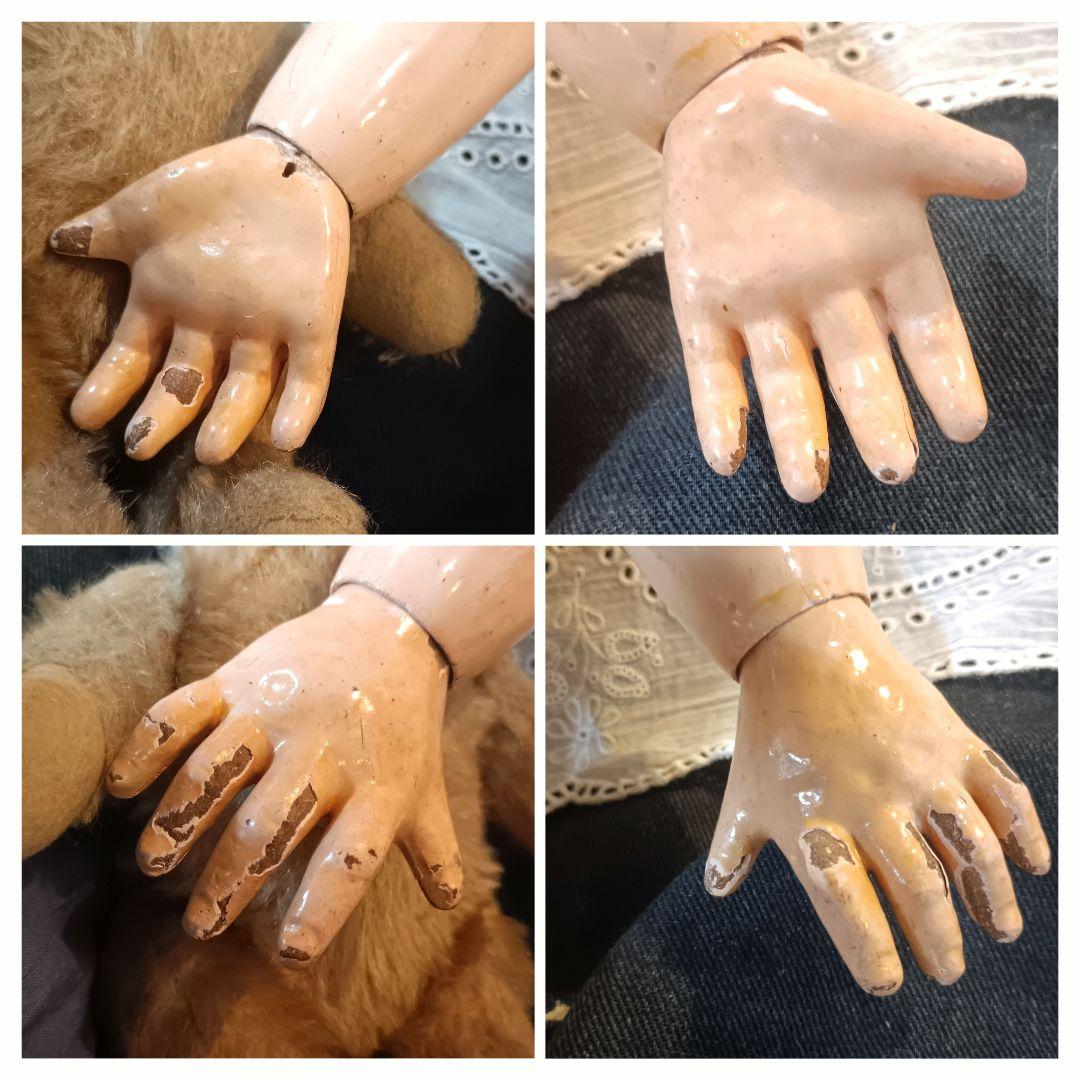 ⭐E12 アンティークドール　エデンべべ　大きな美しい瞳　⭐ジュモーボディ