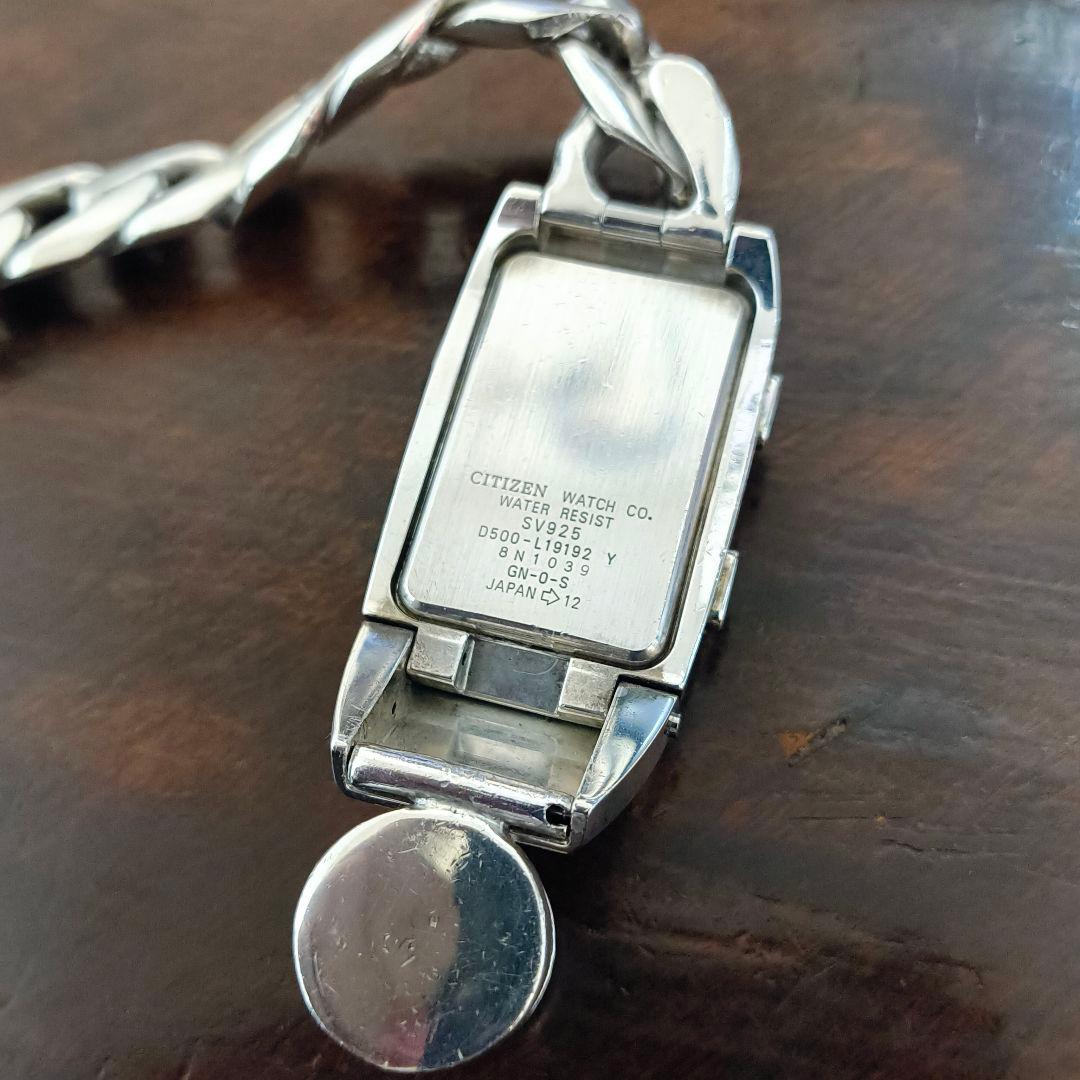 500本限定 安室奈美恵×シチズン シルバー925 腕時計 インディペンデント