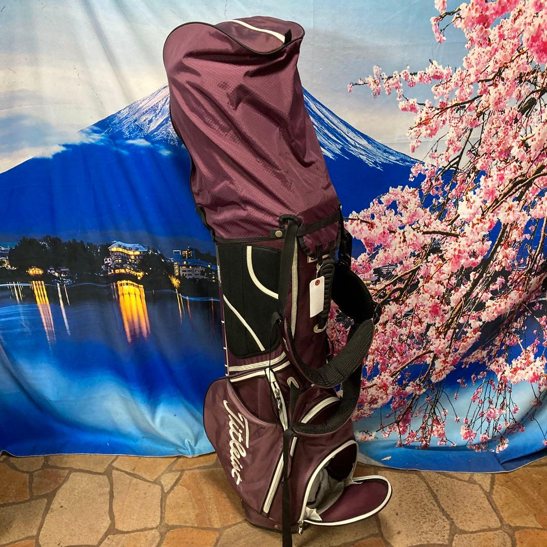寶BU-1072 Titleistキャディバッグ 内径24cm 2.5kg