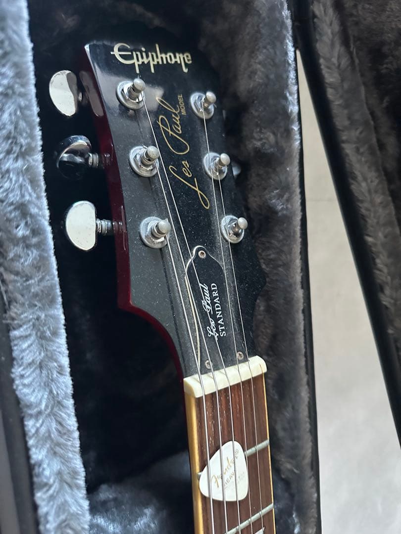Epiphone Les Paul レッド エレキギター ケース2種類付き
