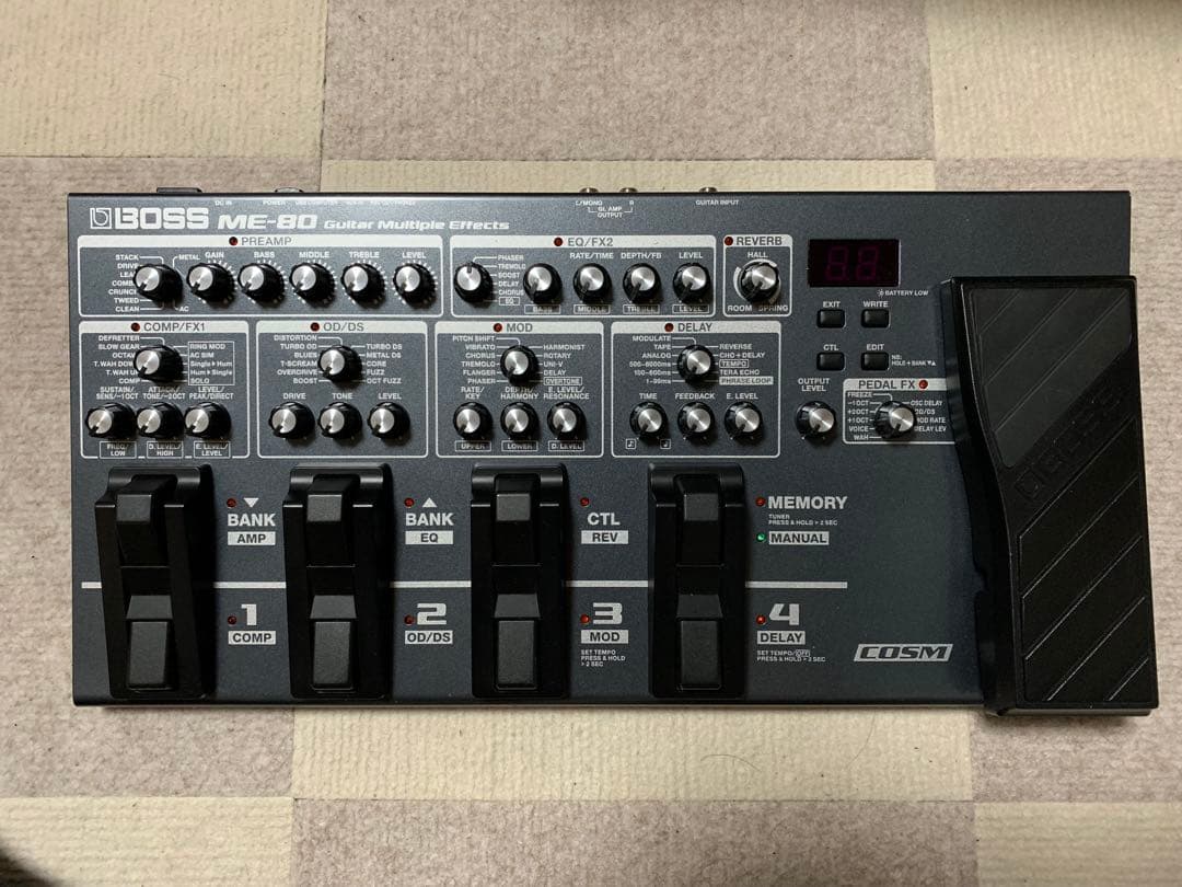 BOSS ME-80 ギター用マルチエフェクター