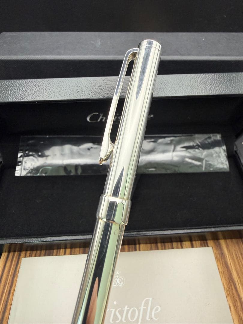 Christofle ボールペン BLASON PM 未使用品 925