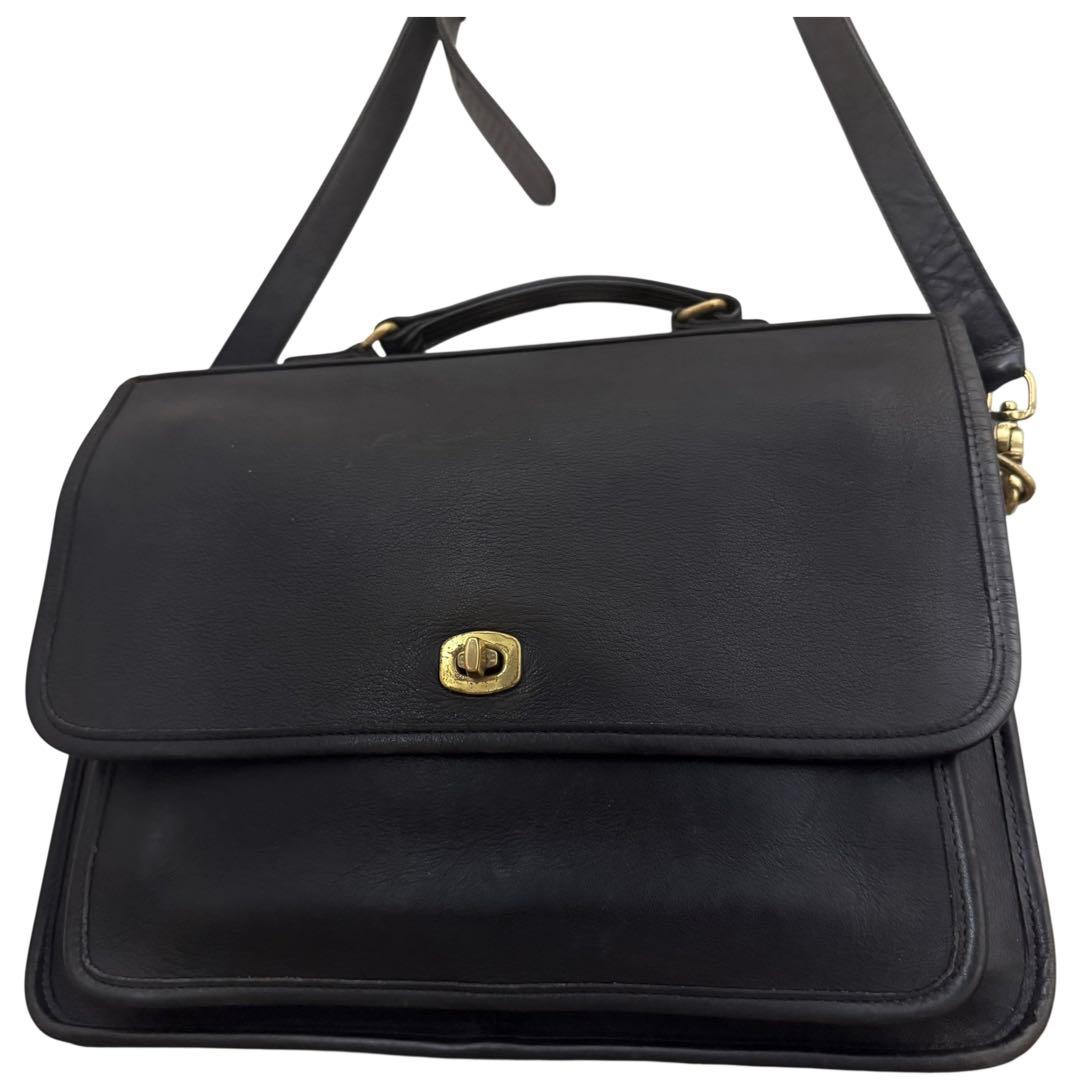 オールドコーチ ビジネスバッグ ターンロック A4 USA製 ブリーフケース