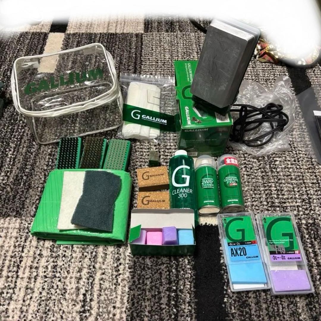 gallium ガリウム　スノーボードワックスセット