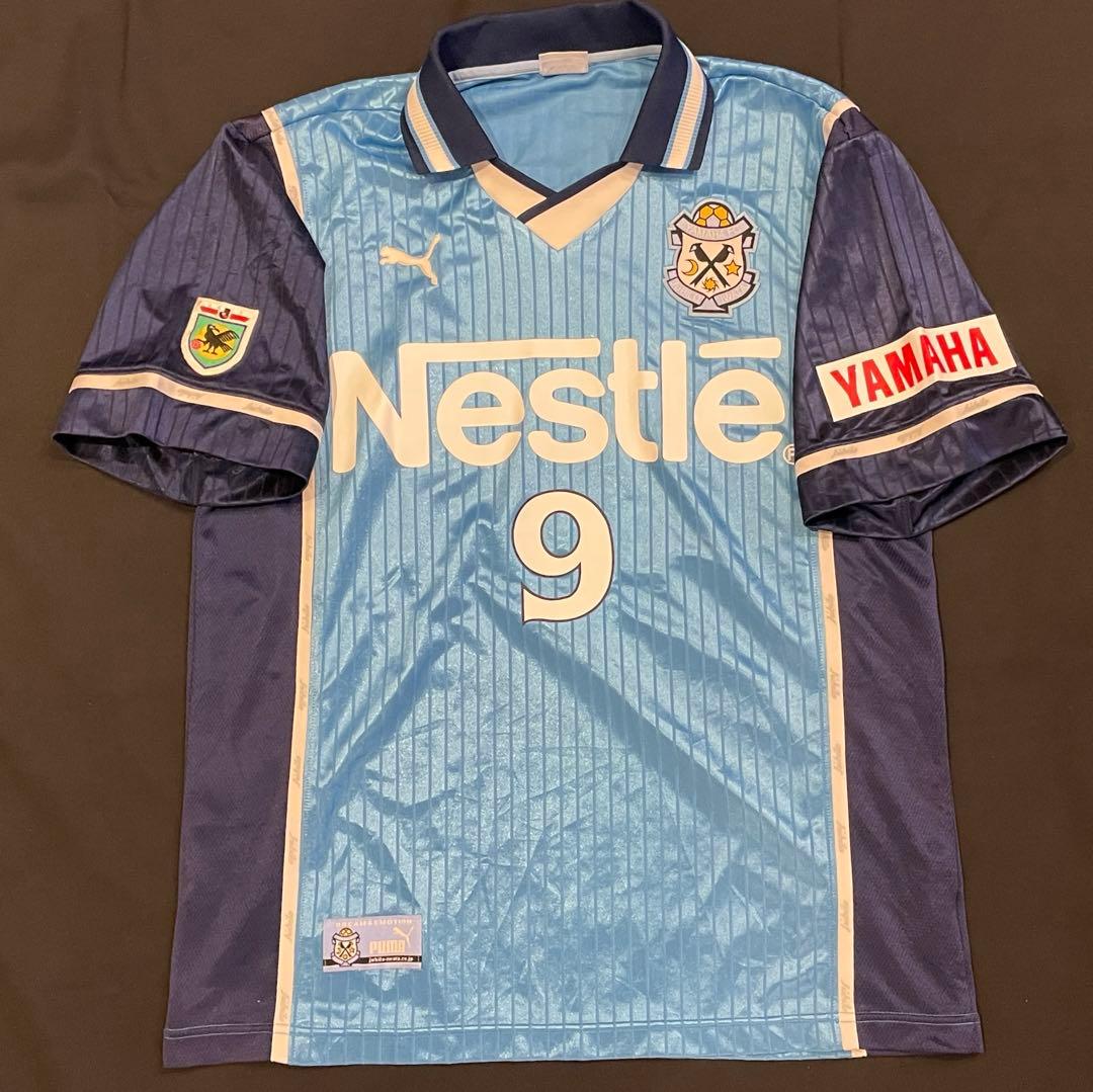 【超希少】ジュビロ磐田 黄金期 00年代 Puma製 ユニフォーム 9番 中山