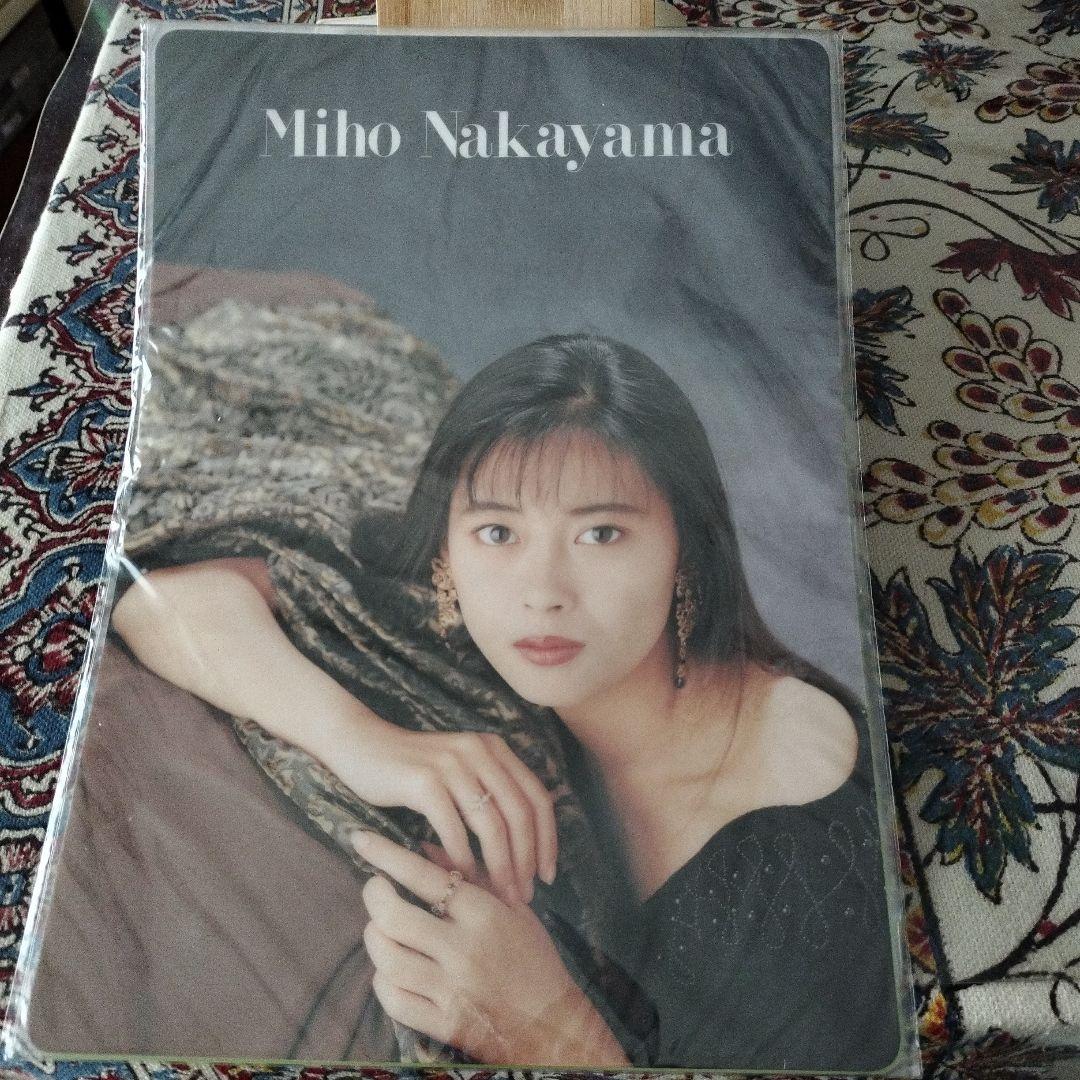 中山美穂 下敷き美品2枚セット