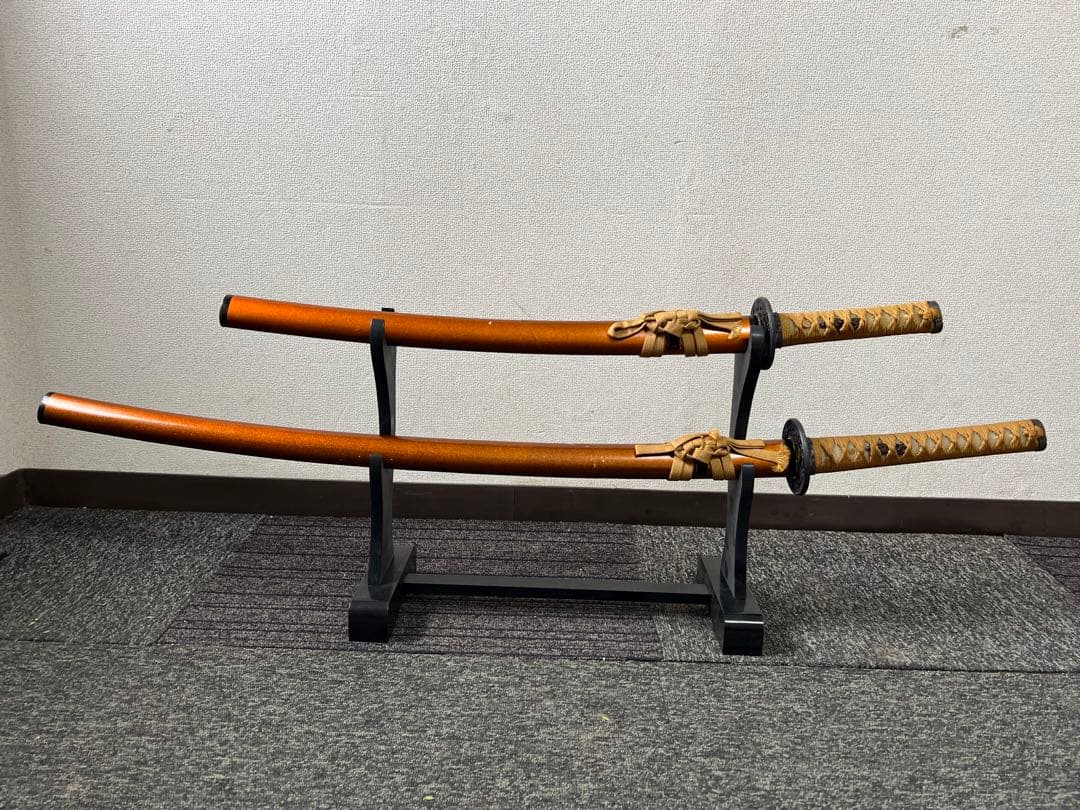 模造刀　2点　刀掛け