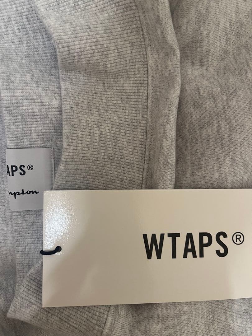 【新品・未開封】WTAPS × Champion クルーネックスウェットシャツ