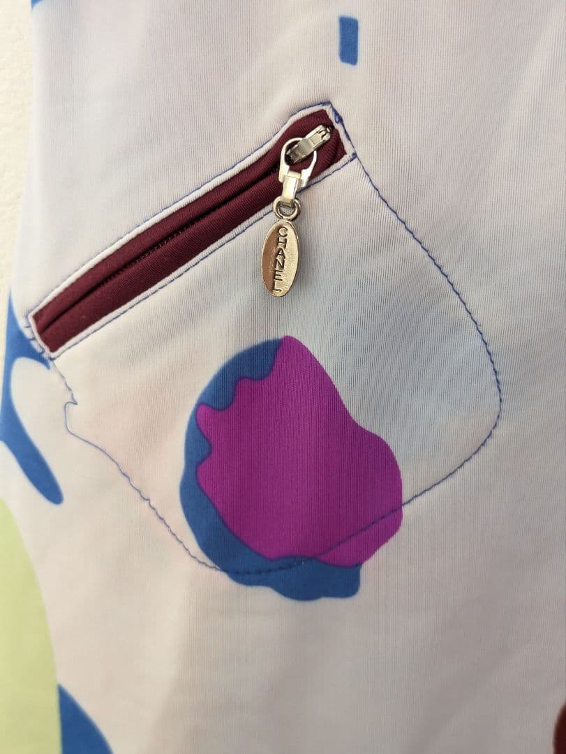 【美品】CHANEL シャネル ワンピース フラワープリント L相当