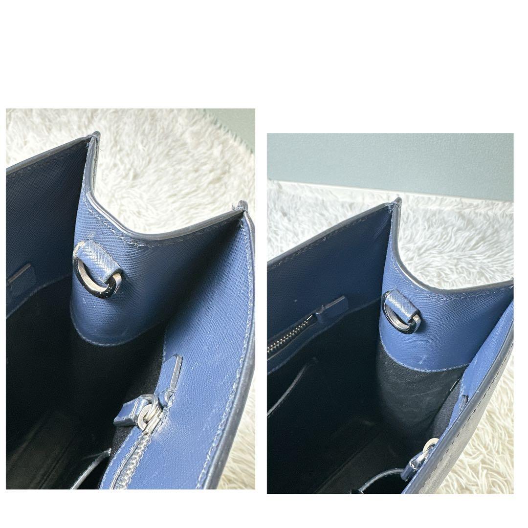 希少✨PRADA サフィアーノ VA1016 トートバッグ 2way ビジネス