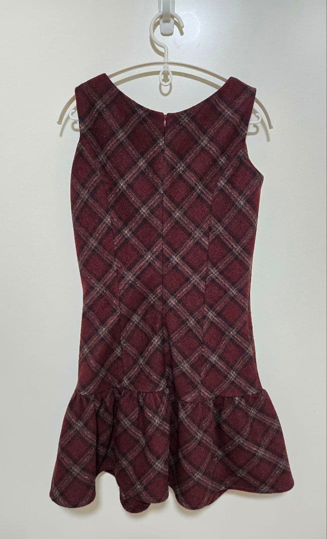 Darich タータンチェックノースリミニワンピース FL