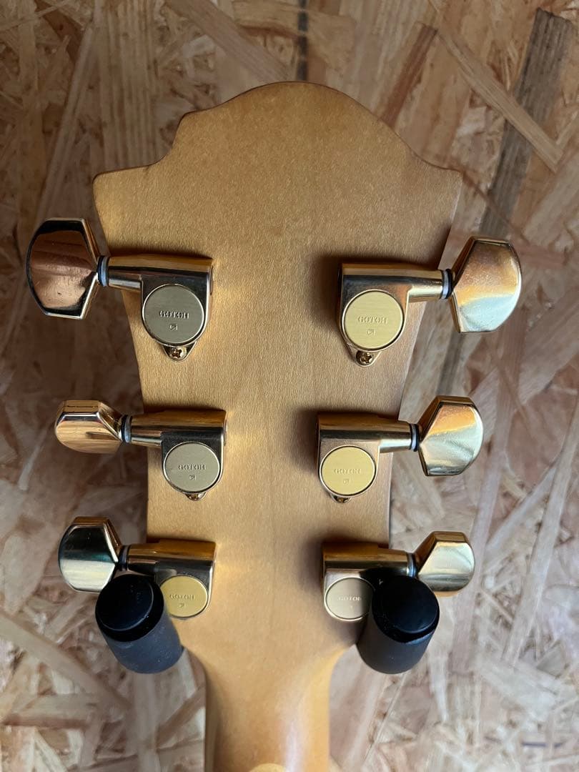 TARGET ギター レッド/オレンジグラデーション　hide モッキンバード