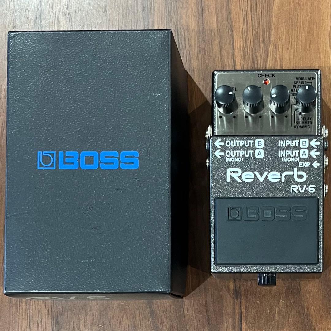 BOSS RV-6 リバーブ ほぼ美品 箱付き